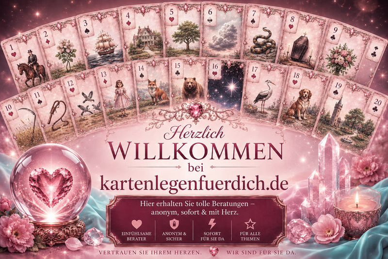 Herzlich Willkommen bei Kartenlegenwelt.de
